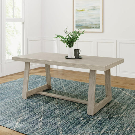 Farmhouse Solid Wood Rectangular Dining Table