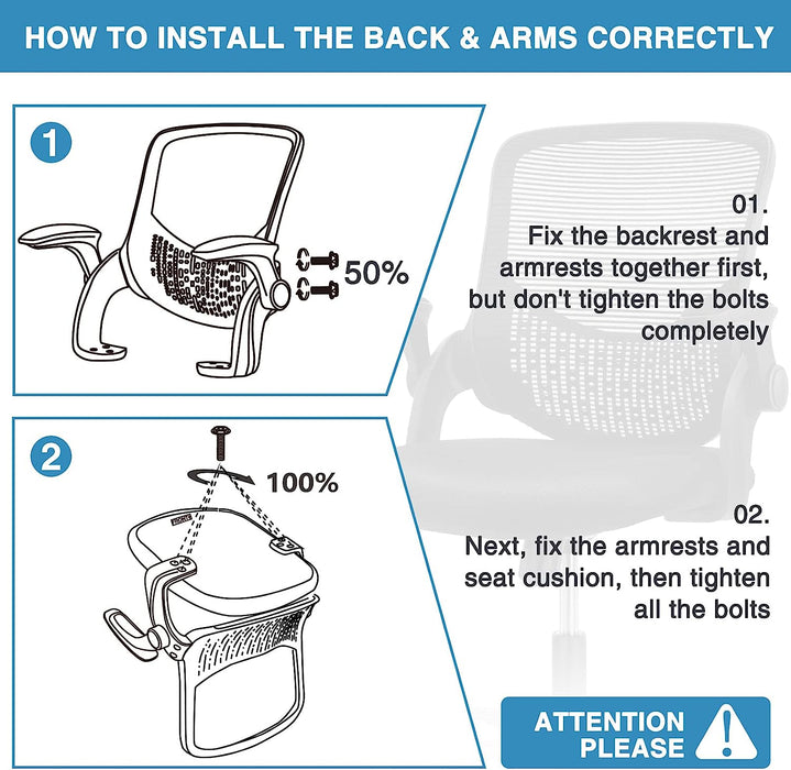 Ergonomic Grey Office Chair with Wheels and Armrests