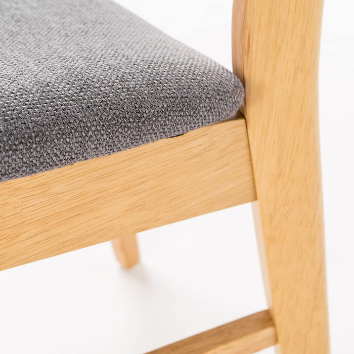 Grey Idalia Oak Finish Chairs