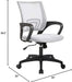 Ergonomic Mesh Office Chair with Lumbar Support (White)