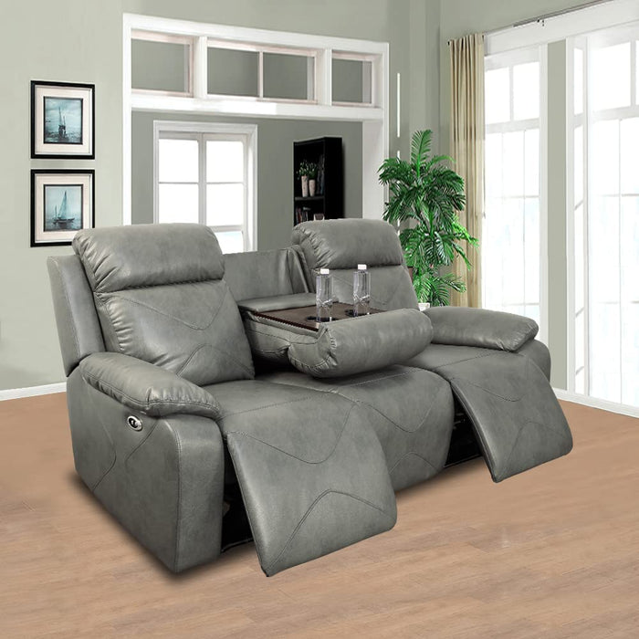 Power Reclining Sofa Set with LED Lights