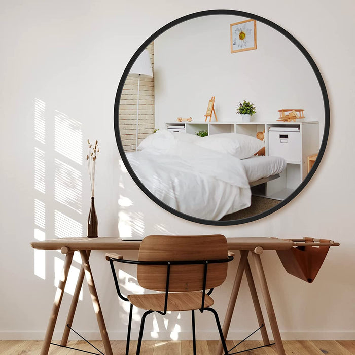 24 Inch round Bathroom Wall Mirror