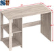 Maple Desk with Shelves for Home Office