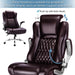 Ergonomic Executive Office Chair with Adjustable Features