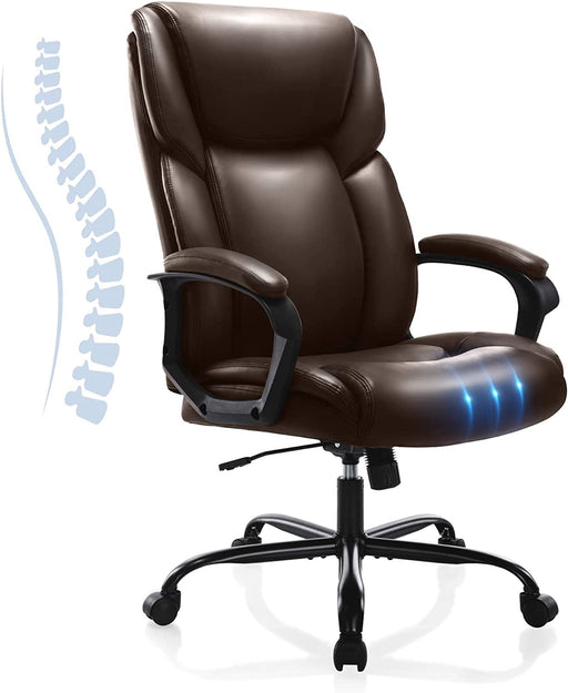 Ergonomic Big and Tall Executive Chair with Lumbar Support