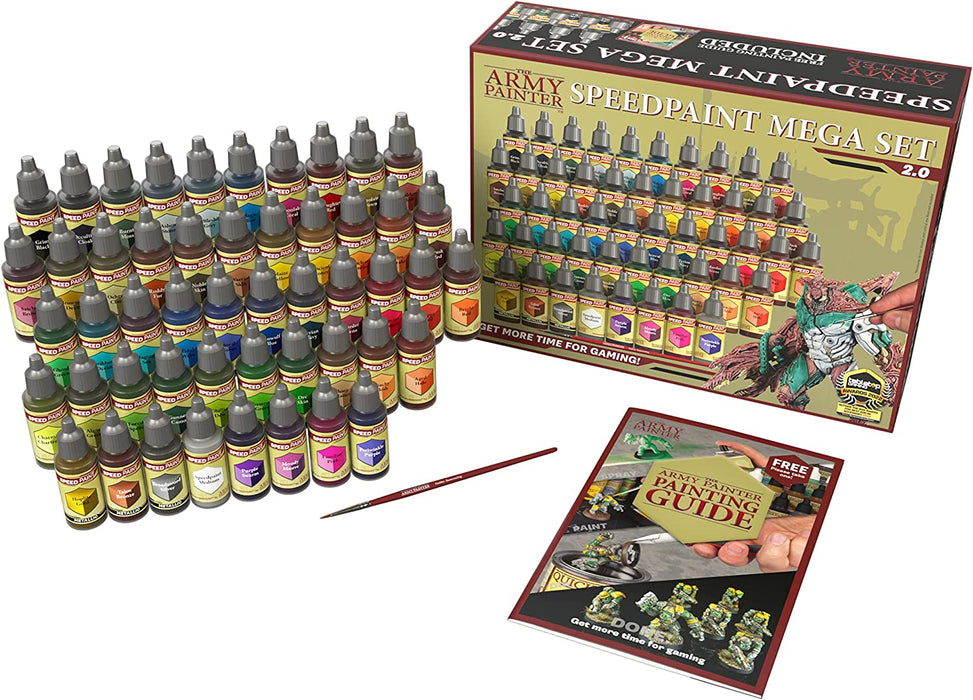 The Army Painter and Wargames Delivered Miniature Acrylic Paint Set, 116 Model  Paints for Plastic Models 