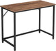 Industrial Style Writing Desk for Home Office