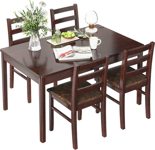 Farmhouse Wood Kitchen and Dining Room Table Set