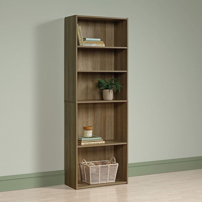 Summer Oak Bookcase with 5 Shelves