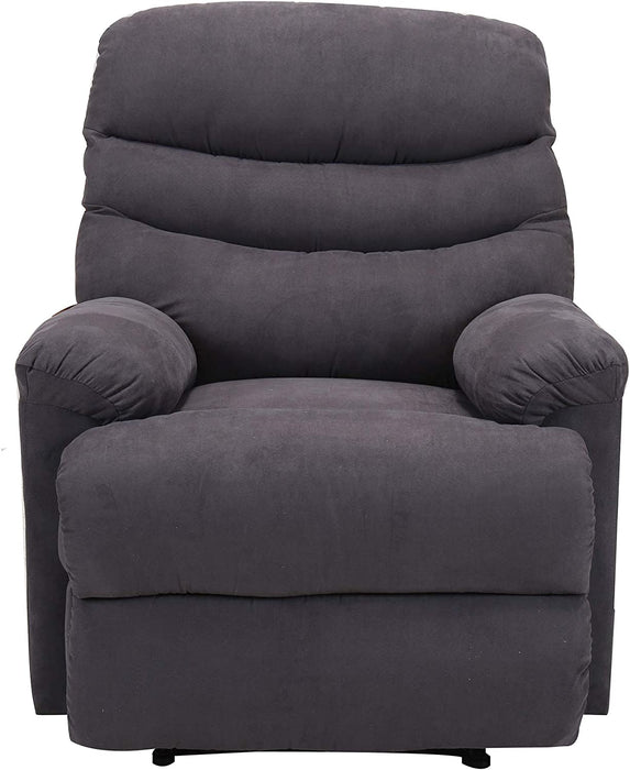 Recliner Sofa Chair, Fabric (Gray)