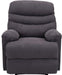 Recliner Sofa Chair, Fabric (Gray)