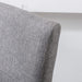 Grey Fabric Upholstered Barstools, Set of 2