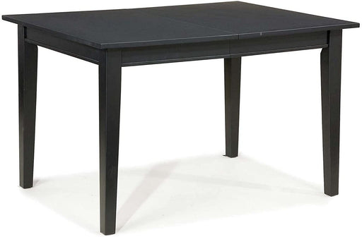 Arts and Crafts Black Rectangular Dining Table