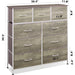 Sonoma White 6 Drawer Double Dresser