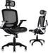 Adjustable High-Back Mesh Office Chair with Ergonomic Features