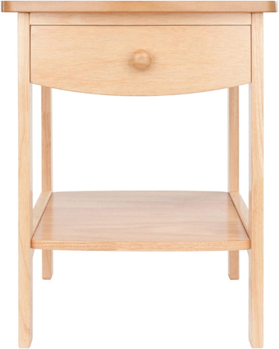 Natural  Claire Accent Table