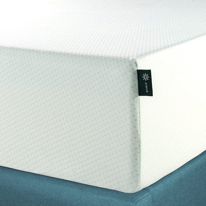 White Queen Bed-In-A-Box Memory Foam Mattress