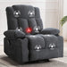 Massage Swivel Rocker Recliner with Heat