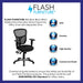 Adjustable Arm Mesh Executive Office Chair