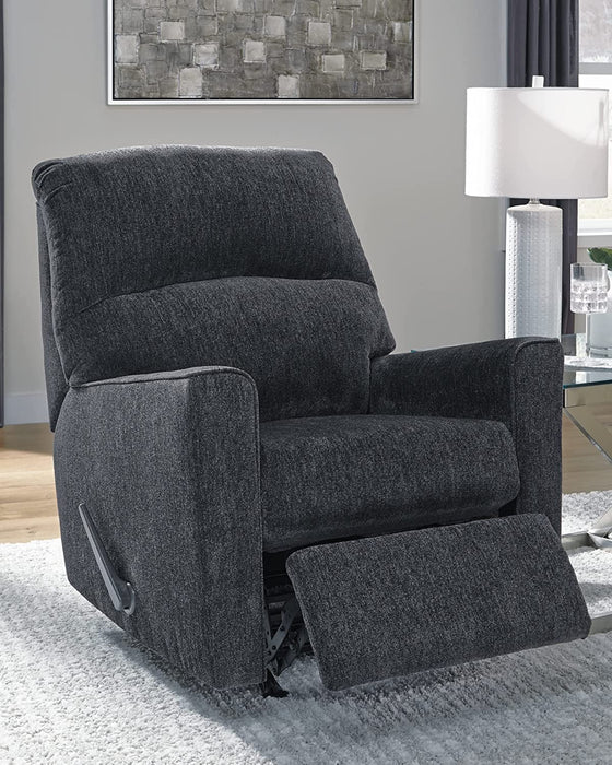 Altari Modern Nursery Manual Rocker Recliner (Light Gray)