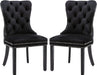 Black Velvet Dining Room Chairs
