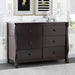 Universal 6-Drawer Dresser in Dark Choc.