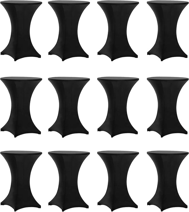 Highboy Spandex Cocktail Table Cover (12 Pack)