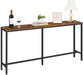 Sturdy Industrial Console Table for Any Room