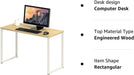 Oak Computer Desk for Home Office (8 Words)