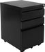 3-Drawer Mobile File Cabinet for Home/Office