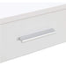 Large Vanity Set with 10 Light Bulbs, 2 Drawers (White)