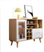 Villa Decor Sideboard Buffet Server Wine Cabinet