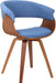 Summer Dining Chair, Wood, Blue