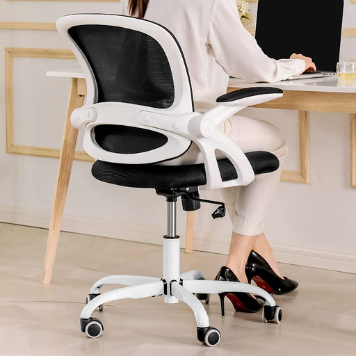 Adjustable Swivel Chair with Breathable Mesh