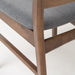 Grey Idalia Walnut Finish Chairs