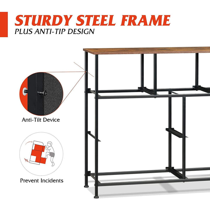Reclining Sectional Sofa Set with Console & Cup Holders
