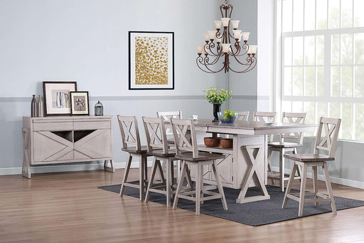 Figaro Counter Height Storage Dining Set