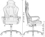 Affordable Ergonomic Gaming Chair with Back Support