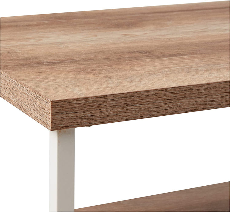 Coastal Oak Finish Coffee Table