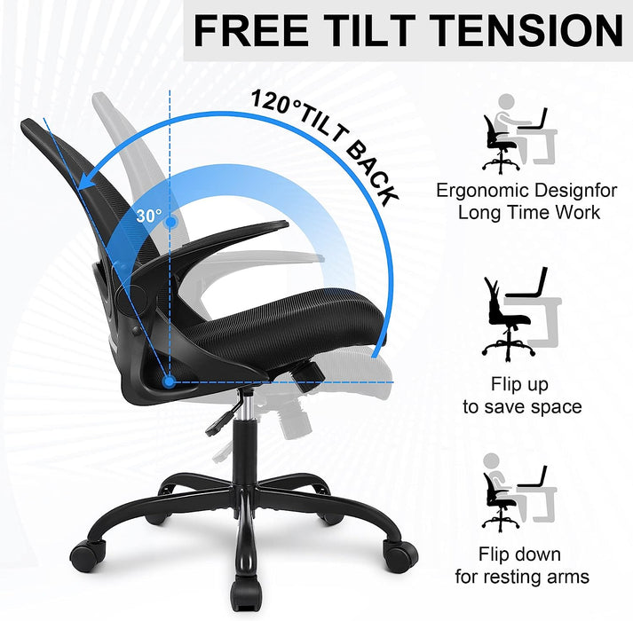 Ergonomic Mesh Office Chair with Adjustable Support