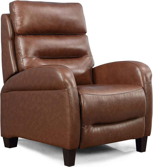 Tan Leather Automatic Lifting Recliner Chair