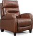 Tan Leather Automatic Lifting Recliner Chair