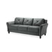 Liston 78.8" round Arm Tufted Sofa