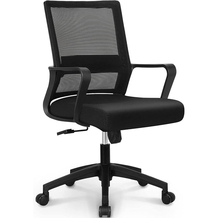 Ergonomic Swivel Chair with Adjustable Lumbar Support