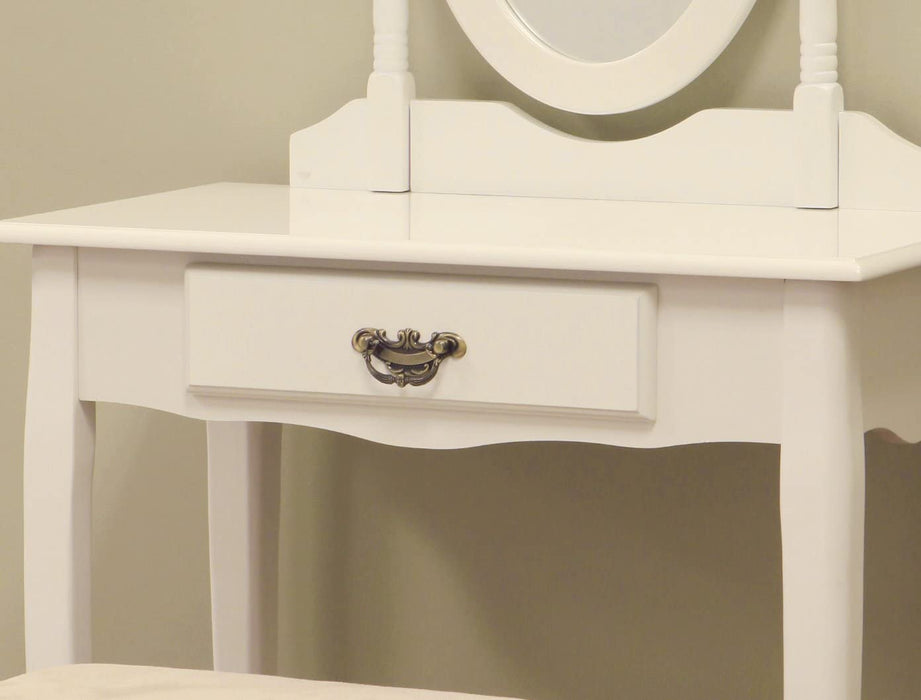 White Frenchi Furniture Vanity Set