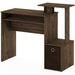 Columbia Walnut Desk for Home Office Use