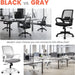 Ergonomic Black Mesh Office Chair with Lumbar Support