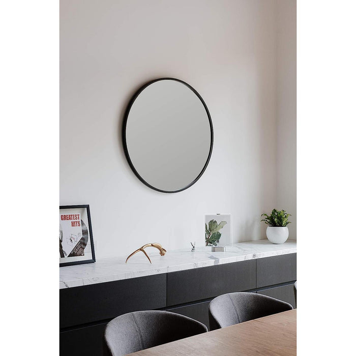 Modern round Rubber Wall Mirror