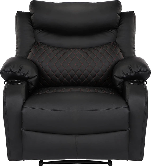 Overstuffed Massage Recliner Chairs with Heat