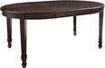 Adinton Traditional Oval Extension Table